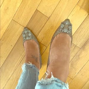 Monolo Blahnik Hangisi Flat size 36 (size 6)